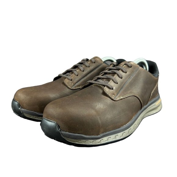 Timberland Pro Drivetrain Oxford Composite Toe Brown Work Shoes Men's Sz 8.5-14W - Picture 6 of 9